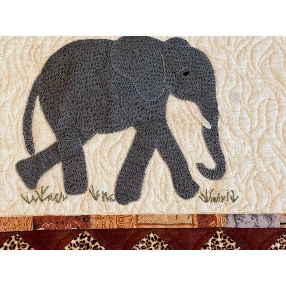 Quilt- African Safari Theme Handmade‎ 90